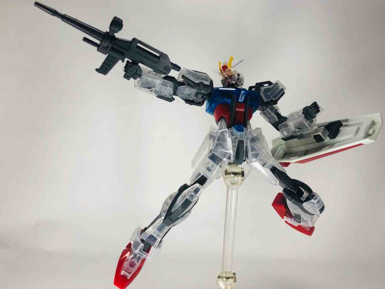 一番くじ 機動戦士ガンダム ガンプラ21 D賞 Entry Grade 1 144 ストライクガンダム ソリッドクリア レビュー 喪系なかれら