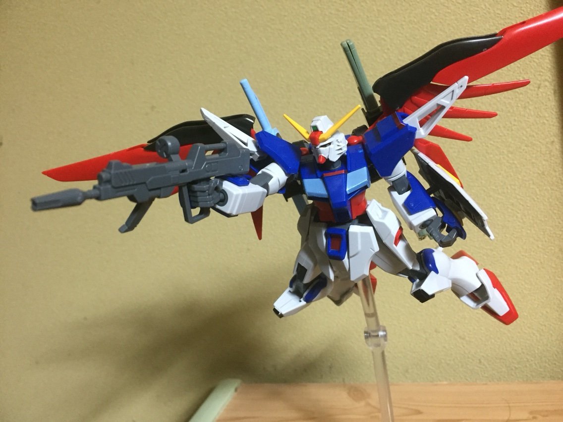 Hg デスティニーガンダム レビュー 喪系なかれら