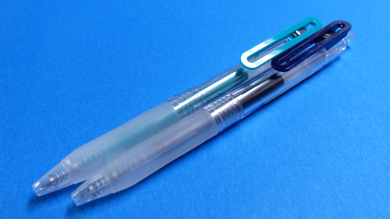 想像以上に本格派 無印良品 さらさら描けるゲルボールペンノック式 0