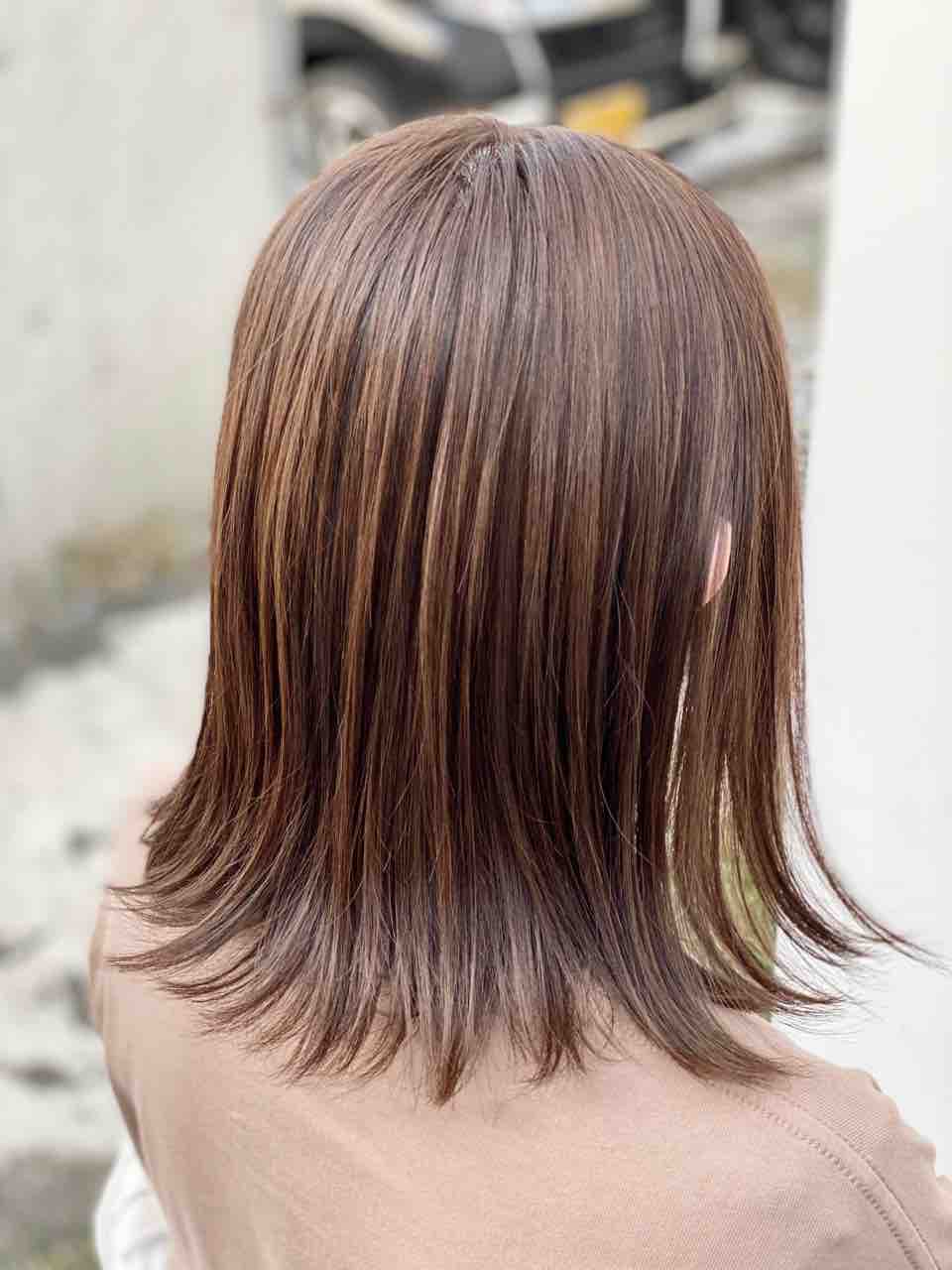 ローライトでメリハリヘアカラー 滋賀県 長浜市 美容室 Styling ローライトでメリハリヘアカラー 滋賀県 長浜市 美容室 Styling