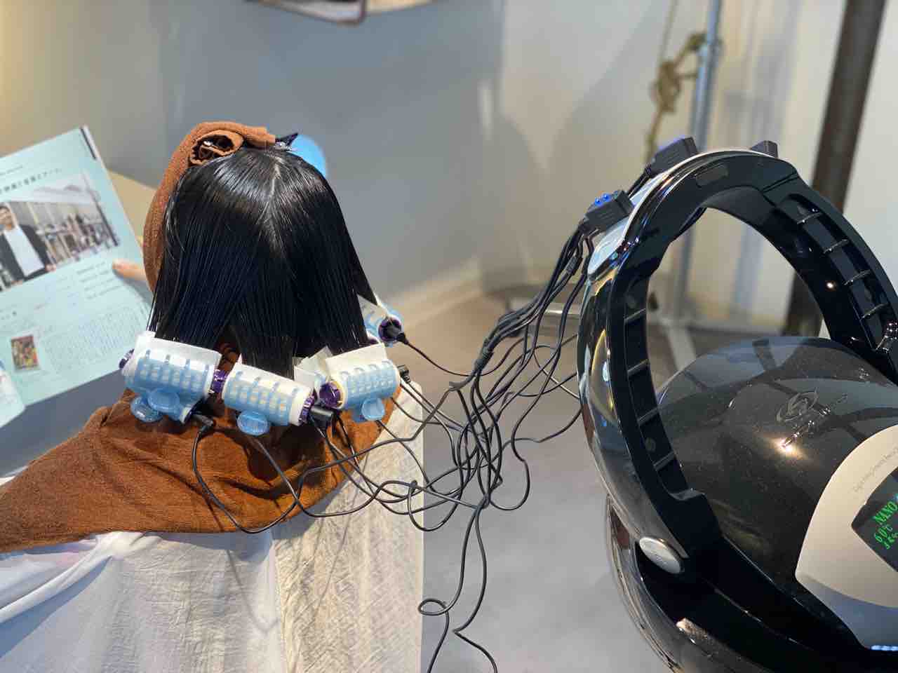 毛先ワンカールのパーマにはやっぱりデジですね。 : 滋賀県 長浜市