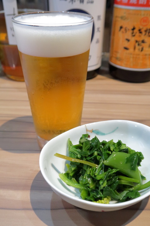 ぶらり、旬の食材で飲む@酒とおにぎり 一〇五【横手市】