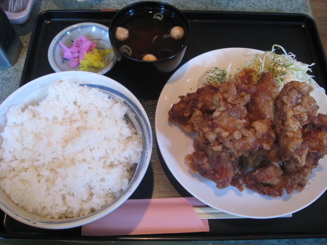 寅安で 唐揚げ定食 Sサイズ ご飯 中 54歳児 寅安で 唐揚げ定食 Sサイズ ご飯 中 54歳児