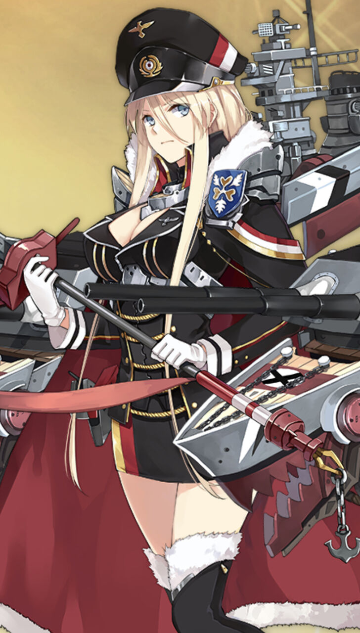 アズールレーン 正直やりすぎ どんどん丸くなっていったビスマルクのおっぱいがこちらですｗｗ 盛り過ぎ