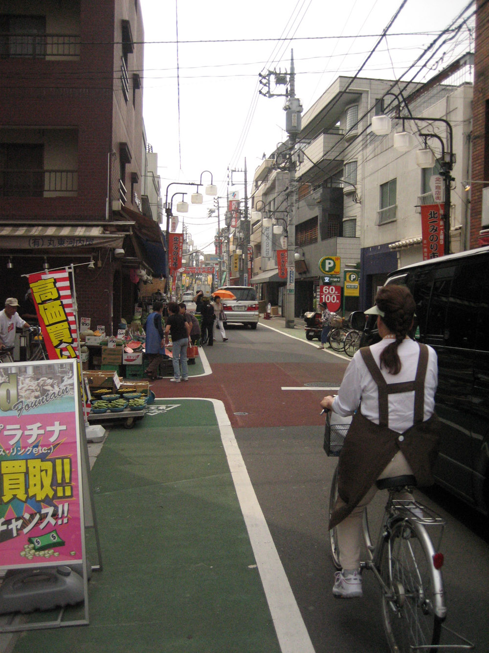 三 和 商店 街 自転車