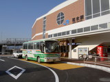 和木駅前の岩国市交バス
