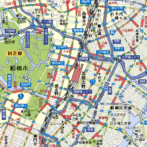 北習志野超マップ