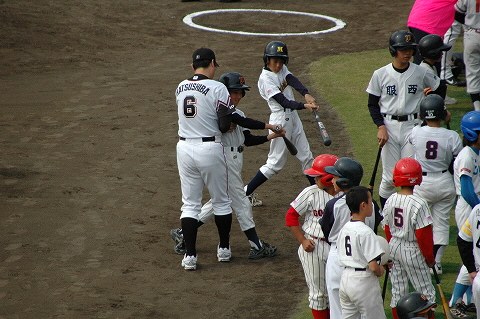 野球教室初様