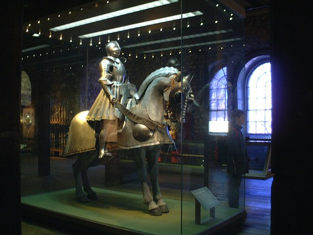 ホワイトタワーの展示物 甲冑