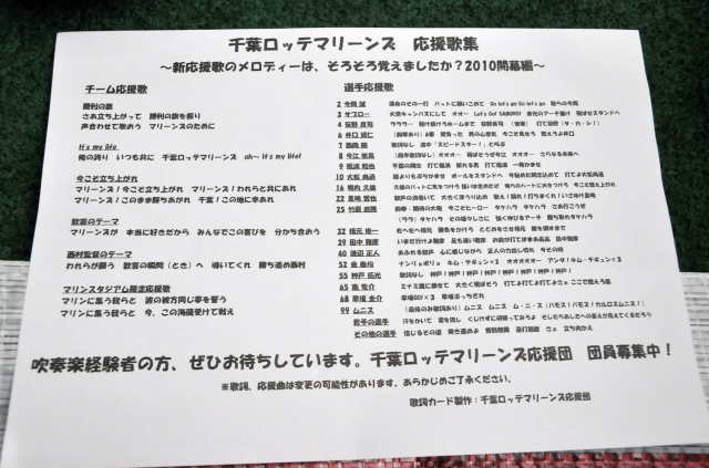 ロッテ野球が 始まった マリンブルーの風