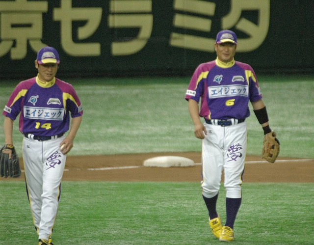 阿波野とのツーショット