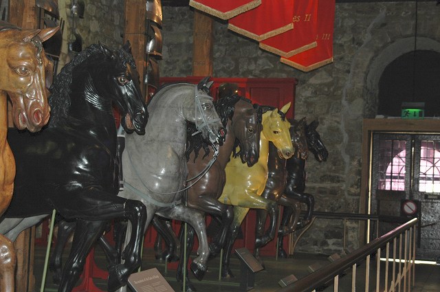 ホワイトタワーの展示物 馬