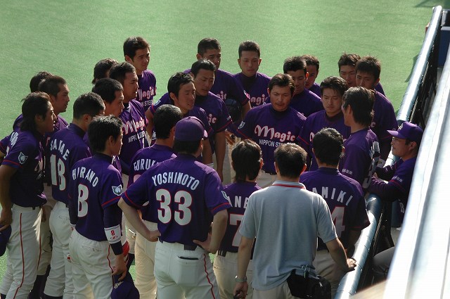 試合後の円陣