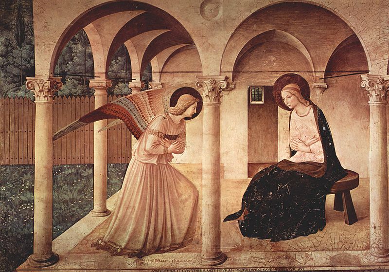 イタリアサンマルコ美術館にて譲り受けた絵画