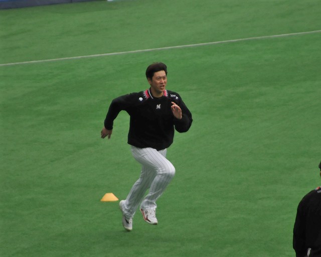 走る高木さん