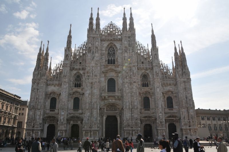 マリンブルーの風 : イタリア・スイス旅行記 第37回 ミラノ観光 ドゥオーモと最後の晩餐を見学