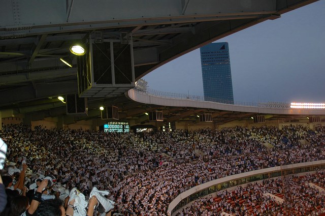 内野でもタオル回し