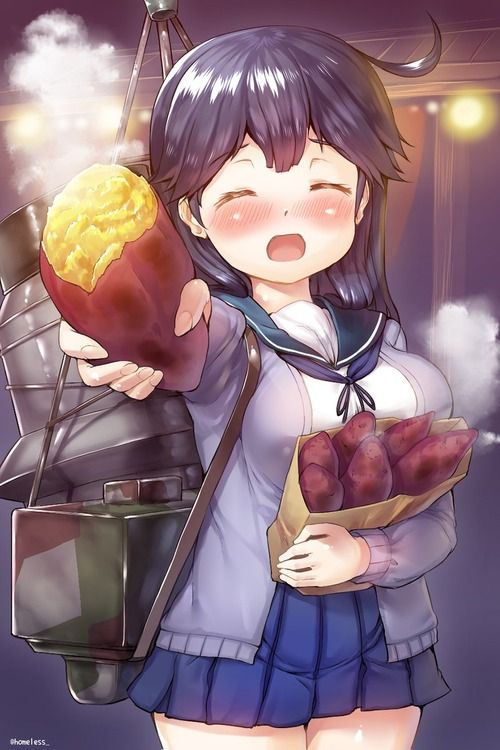 【艦これ】焼き芋が食べたくなるうしおちゃん 他なごみネタ