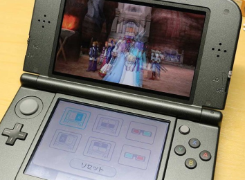 3DSの裸眼立体視って、久々に見ると結構感動するよな