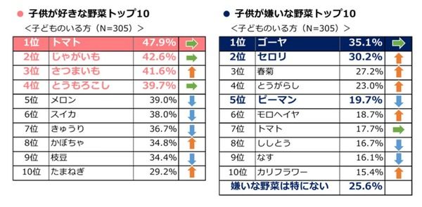 【艦これ】子供が嫌いな野菜トップがゴーヤ・・・でち公、子供に人気が無い