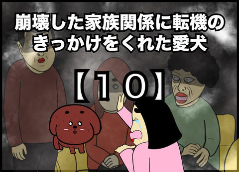 【10】崩壊した家族関係に転機のきっかけをくれた愛犬