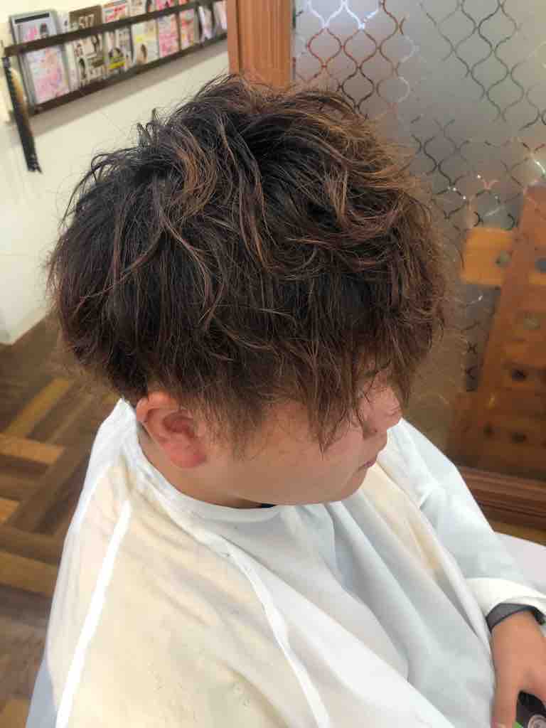 メンズパーマ 多治見市土岐市の美容室 美容院 ヘアサロンbusu