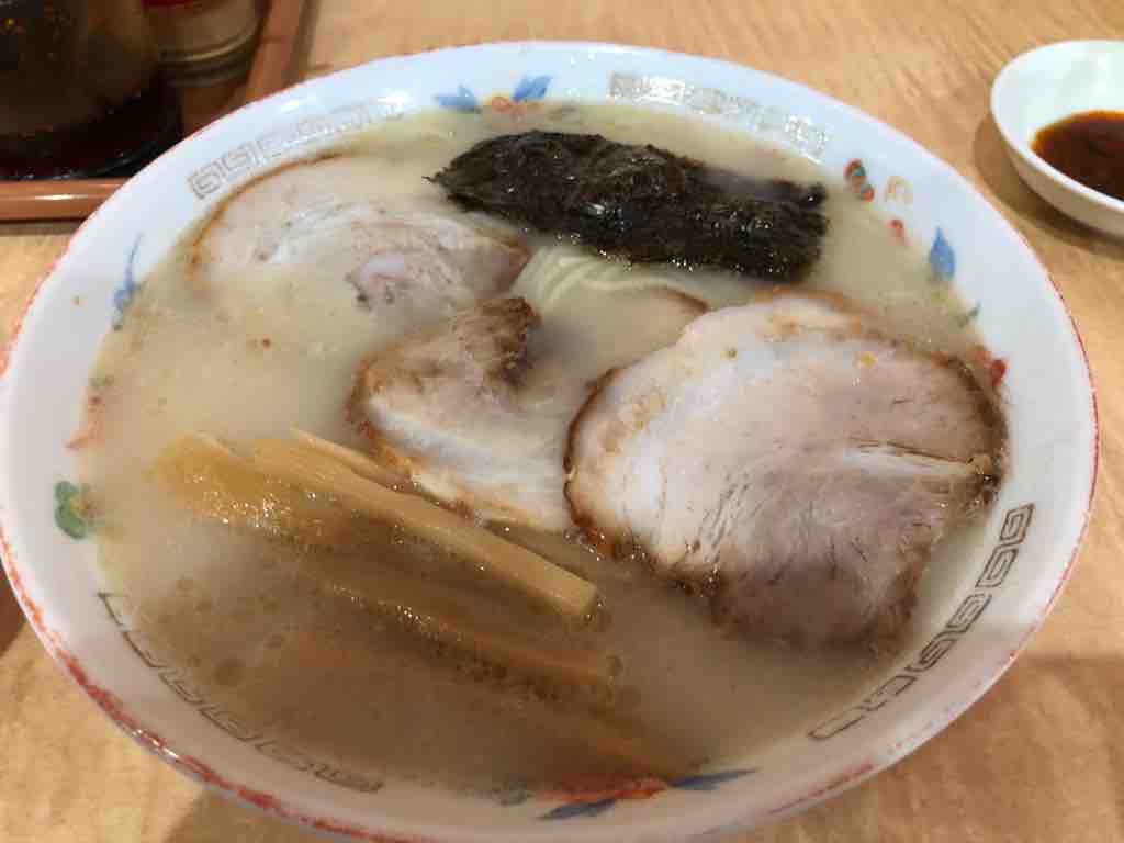 暑いけど 戸畑区 清龍編 ブースカの本日の麺です