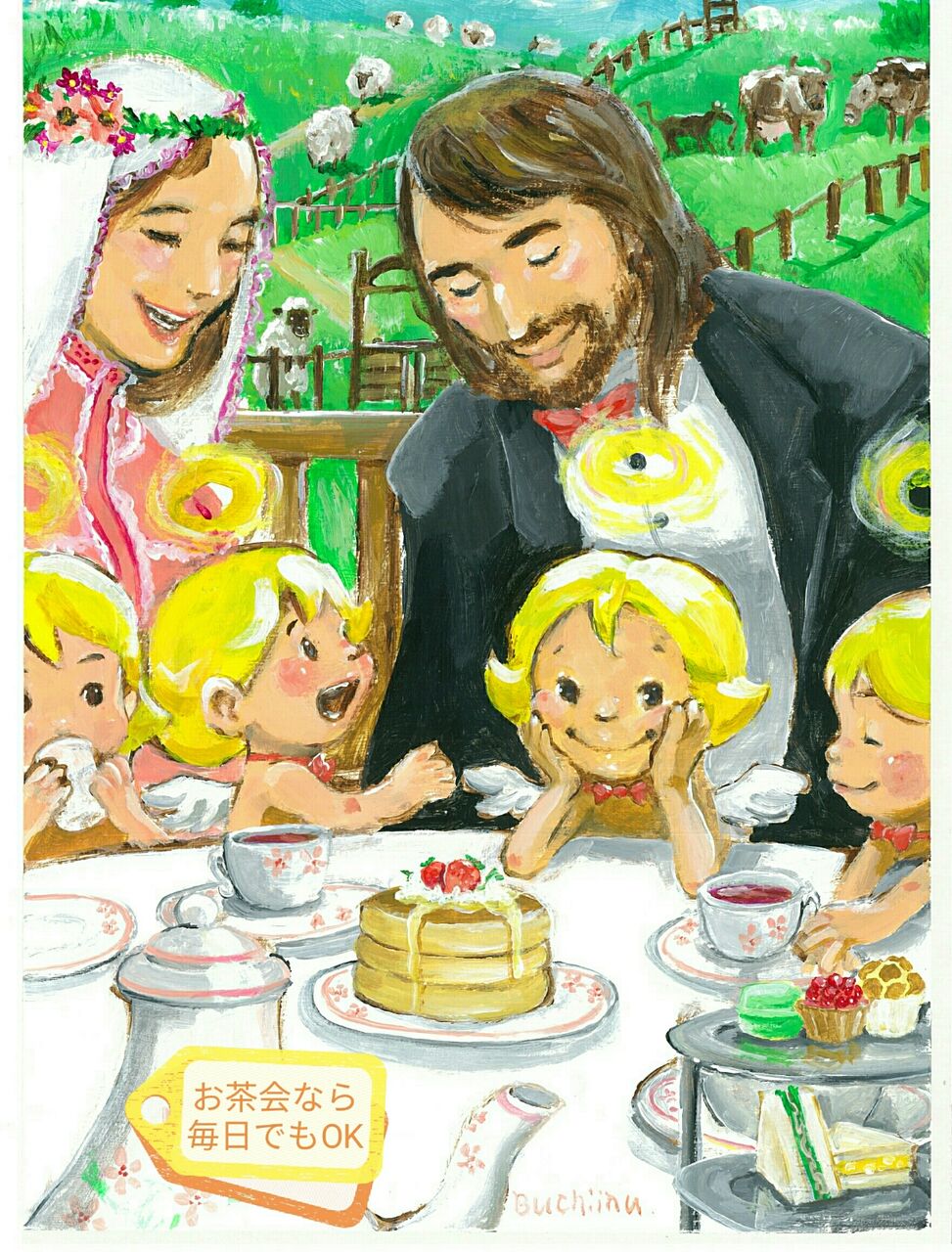 絵描きのぶちイヌ絵のまとめ 絵描きのぶちイヌのページです