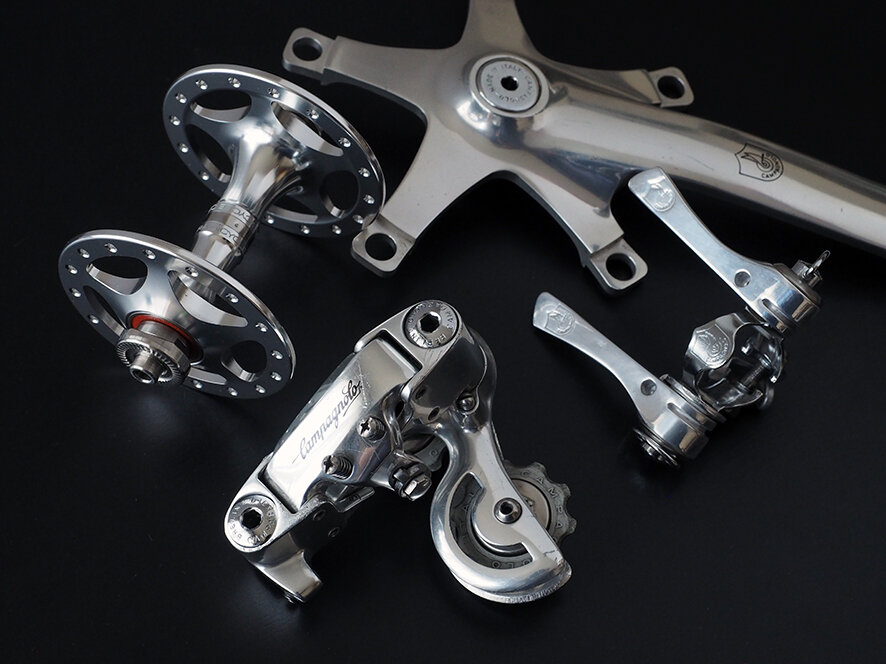 カンパニョ-ロ　Cレコ　クランク CAMPAGNOLO 「カンパニョーロ」 C-レコ期 52-42T 170mm クランク