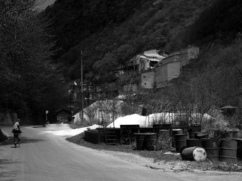 山サイ/八丁峠と鉱山集落の廃墟跡