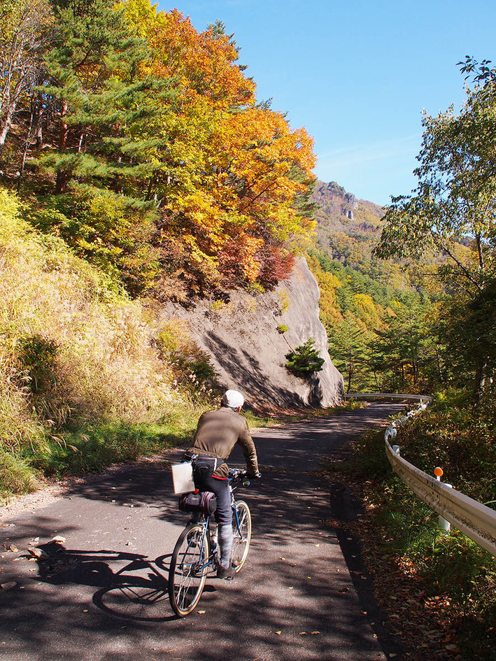 信濃路紅葉サイクリング　小海町から川上村へ　前編