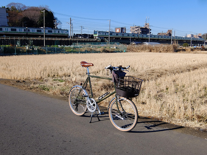 涙・鼻水ズルズル!!  極寒の里山ポタリング