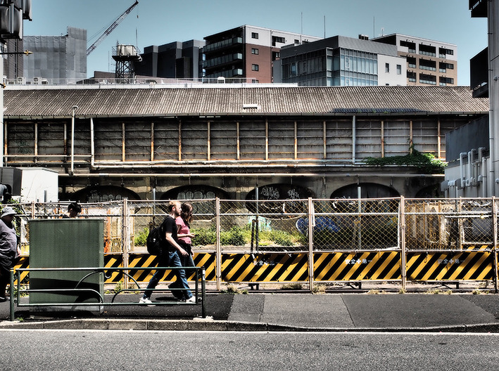 渋谷から新宿へぶらり散歩　外国人だらけ!!