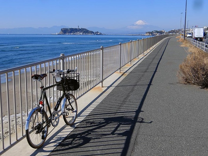 鎌倉から茅ヶ崎へ　湘南サイクリング♪