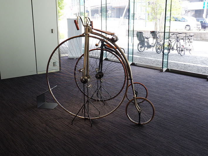 先祖返りなペダルのない自転車