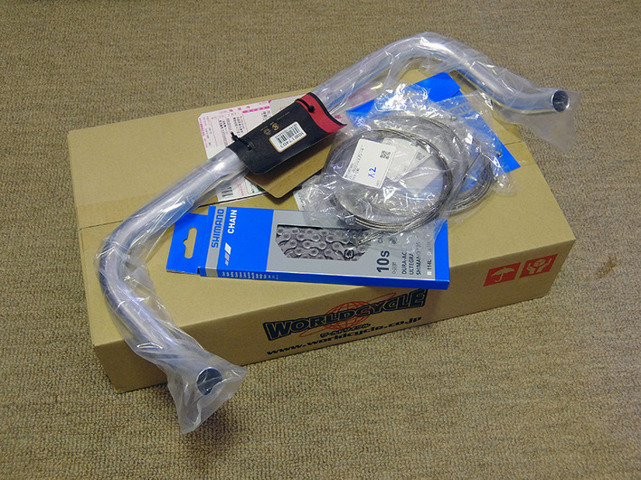 ブルホーンハンドル!!