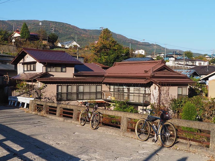 紅葉林道サイクリング　芝平峠〜高遠〜南峠へ