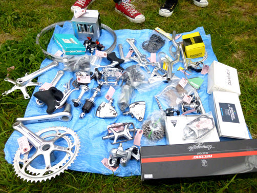 今度の土曜は関戸橋自転車フリーマーケット2014春♪