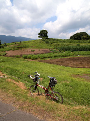 夏の東北ツーリング・自転車の旅人は何処へ!?