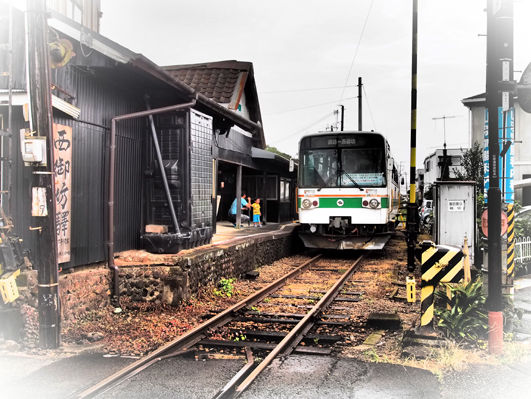 紀州鉄道　日本一短いローカル線
