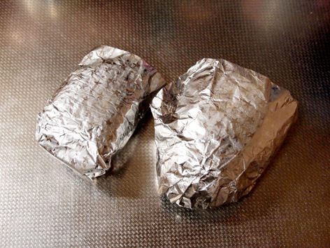 スパムおにぎり食べてGO♪