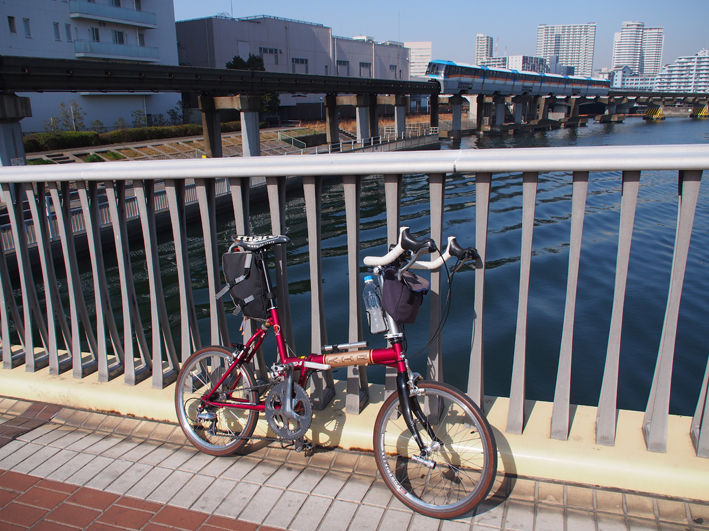 東京湾岸サイクリング　横浜から柴又帝釈天へ