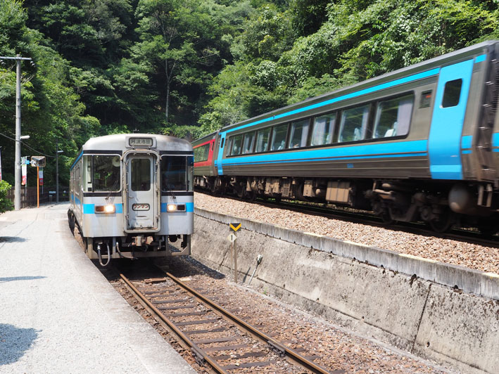 旅の残像　四国の秘境駅・坪尻駅