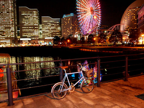 涼を求めて横浜ナイトラン♪