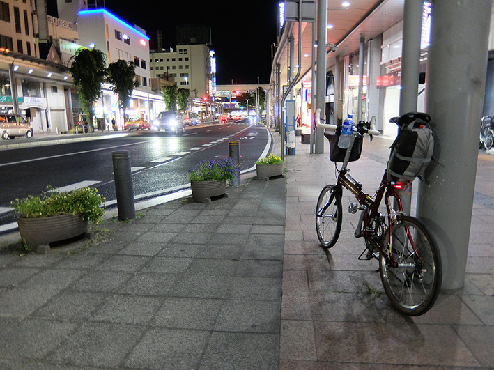 セーラー服の女子高生MTB乗りに出会う♪