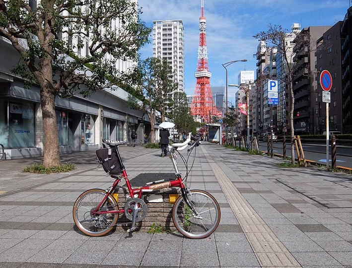 山の次は大都会!!  ミニベロで都内から埼玉見沼区へ