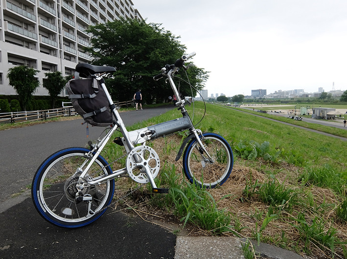 多摩川ゆるポタ　お気軽輪行で都心巡り♪
