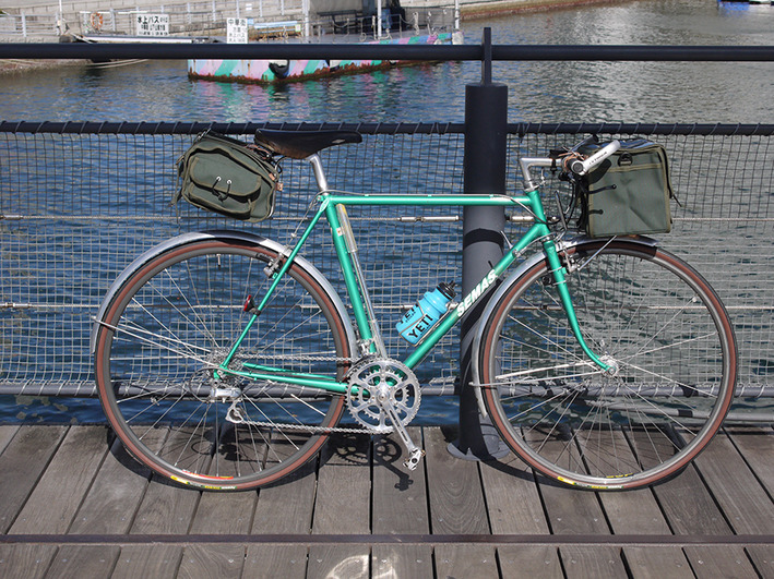 ツーリング車にはフロントバッグが似合う!?