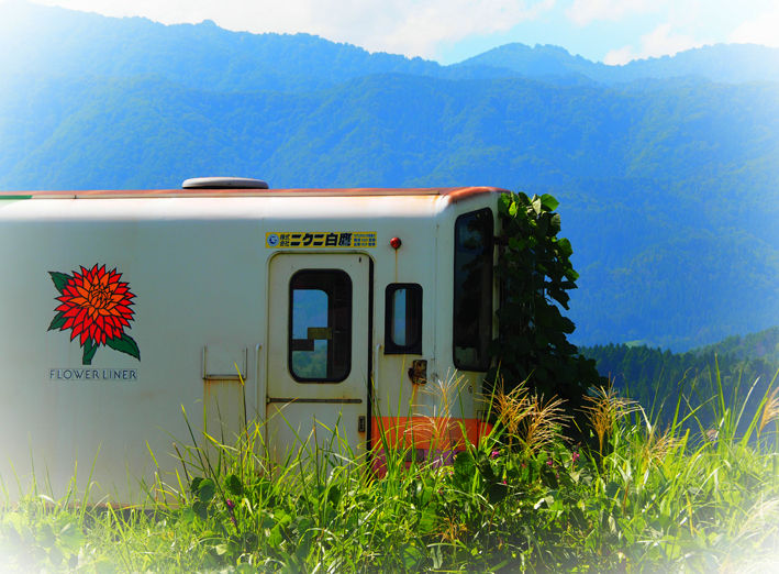 旅の残像　山形鉄道フラワー長井線