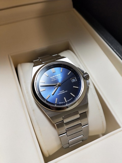 外箱破損】WEMPE アイアンウォーカー クォーツ 36mm